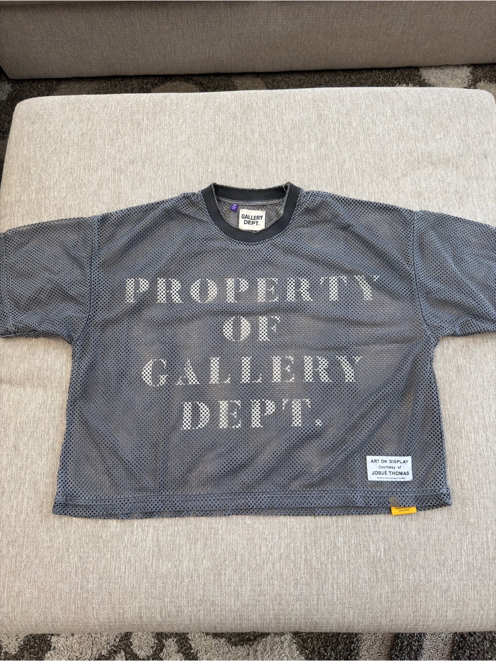 Gallery Dept. Practice Jersey Washed Black Medium $495
